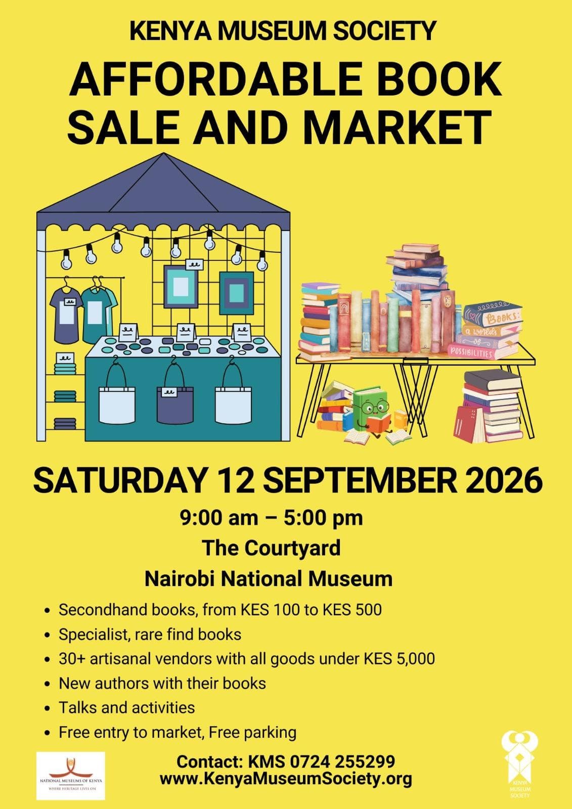 KMS Affordable Book Sale and Market