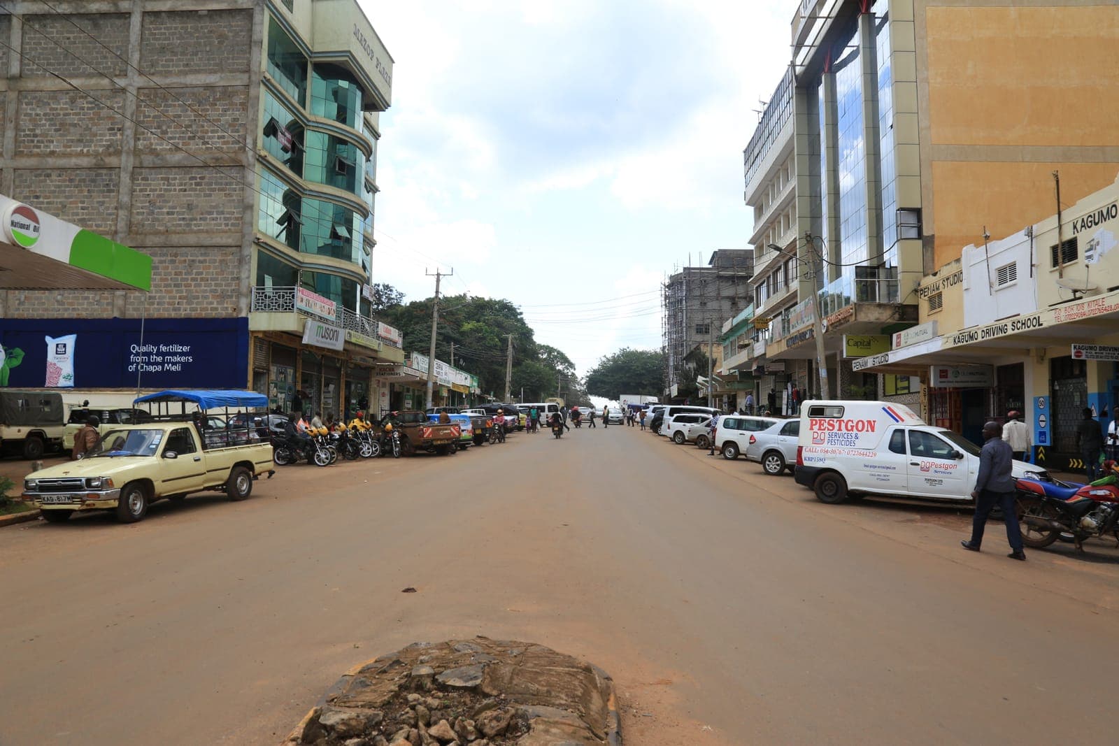 Kitale's Evening Scene on the Road to Mount Elgon